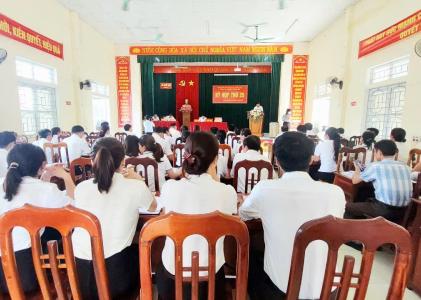 Kỳ họp thứ 25 HĐND xã Nghĩa Mai khóa XX nhiệm kỳ 2021-2026